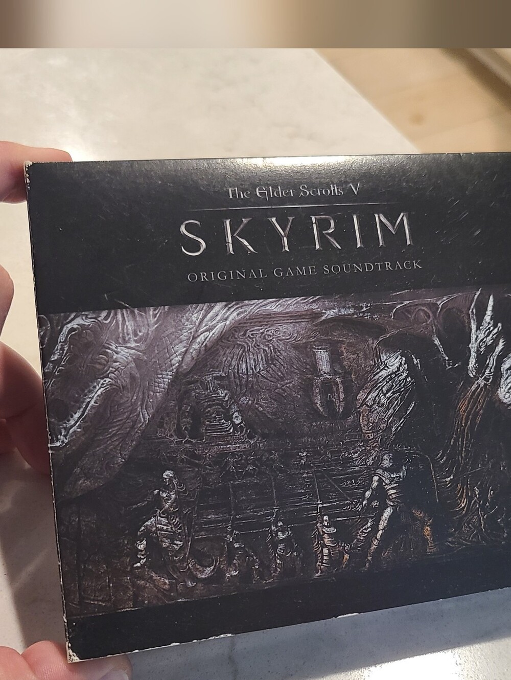 AUTOGRAPHED Skyrim Original Game Soundtrack 4 CD set, Signed By Jeremy Soule